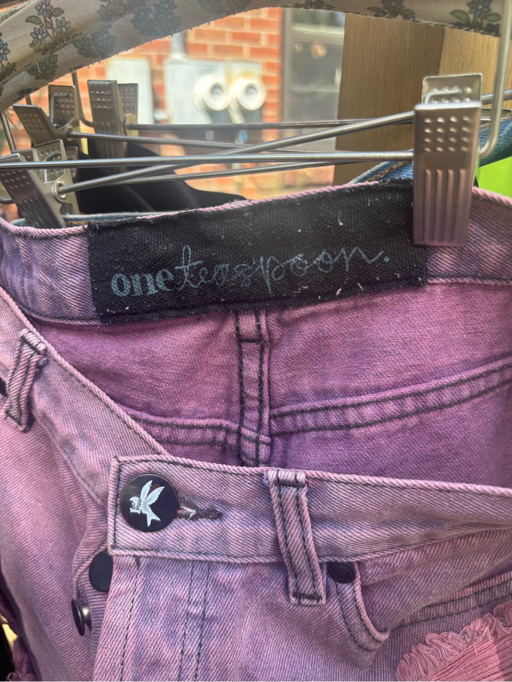 One Teaspoon Pink Wash High-Rise Women’s Jeans